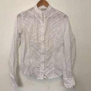 *SOLD* Vintage White Embroidered Victorian Blouse